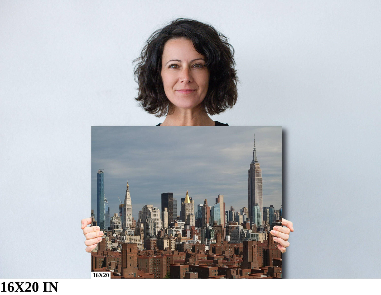 NYC Skyline Metal Print - Vibrant Lower East Side Cityscape Wall Art Canvas