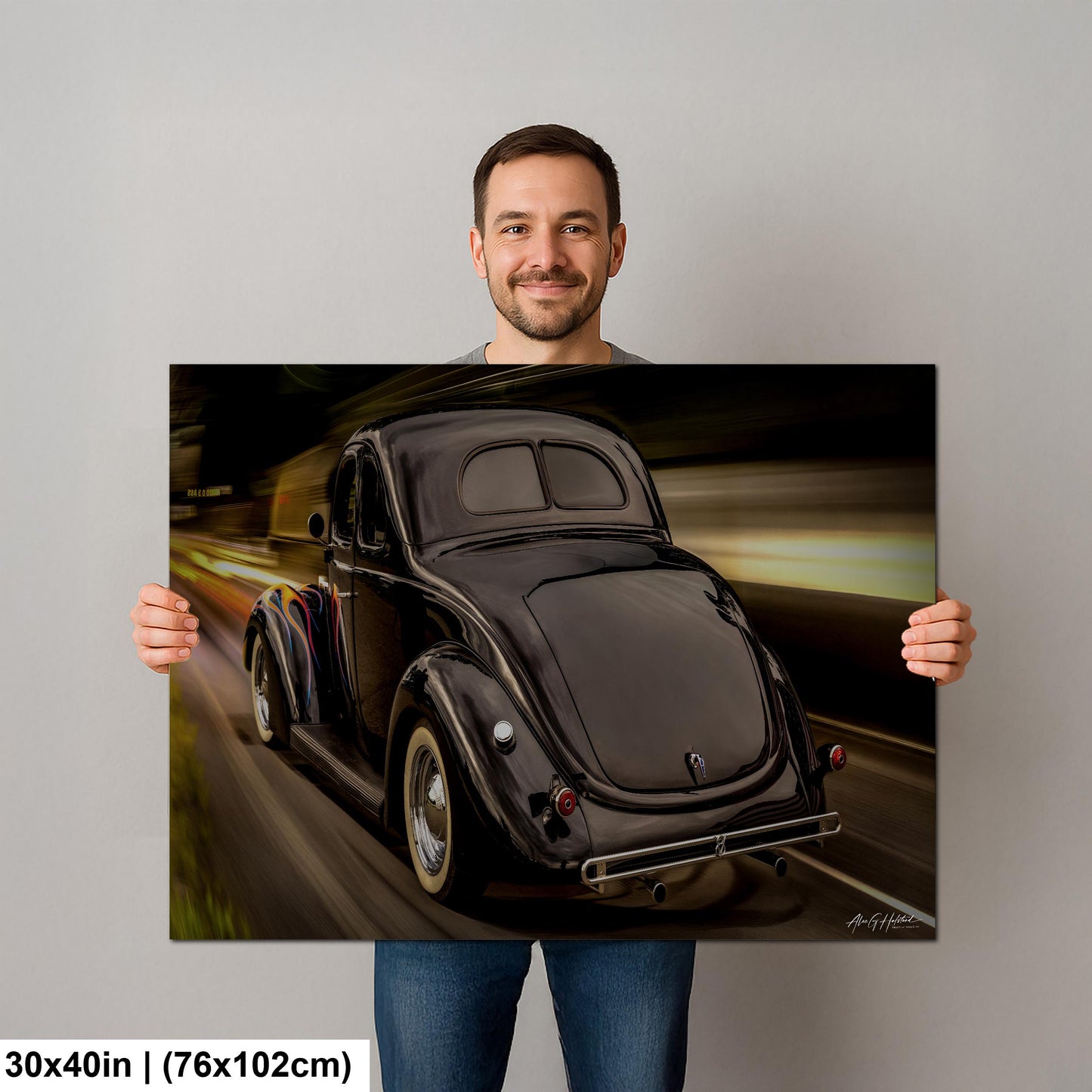 1936 Ford, Street Rod Art Print | Glossy Photo, Canvas, Metal Options - Sizes 8x10 11x14 16x20