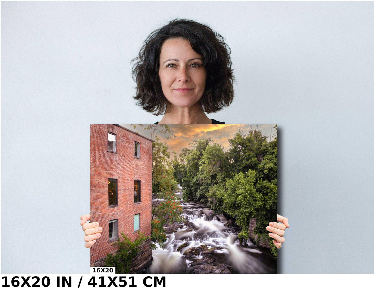 Beacon NY Canvas Print - Whitewater Landscape Art | Hudson Valley Wall Decor
