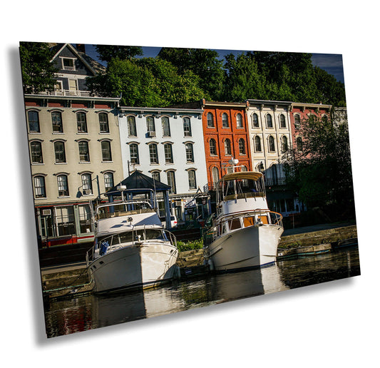 Kingston NY Waterfront Art - Hudson River Wall Art | Ready To Hang Canvas