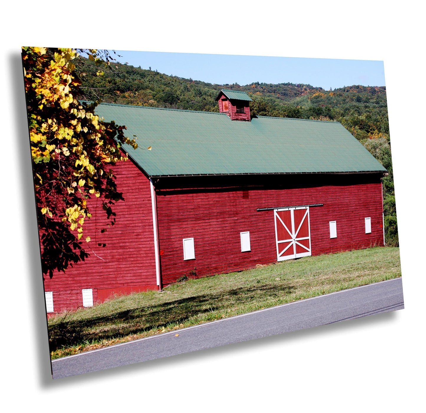 Barn Wall Decor | Rustic Barn Print & Upstate New York Art - Farm Life Gift Canvas