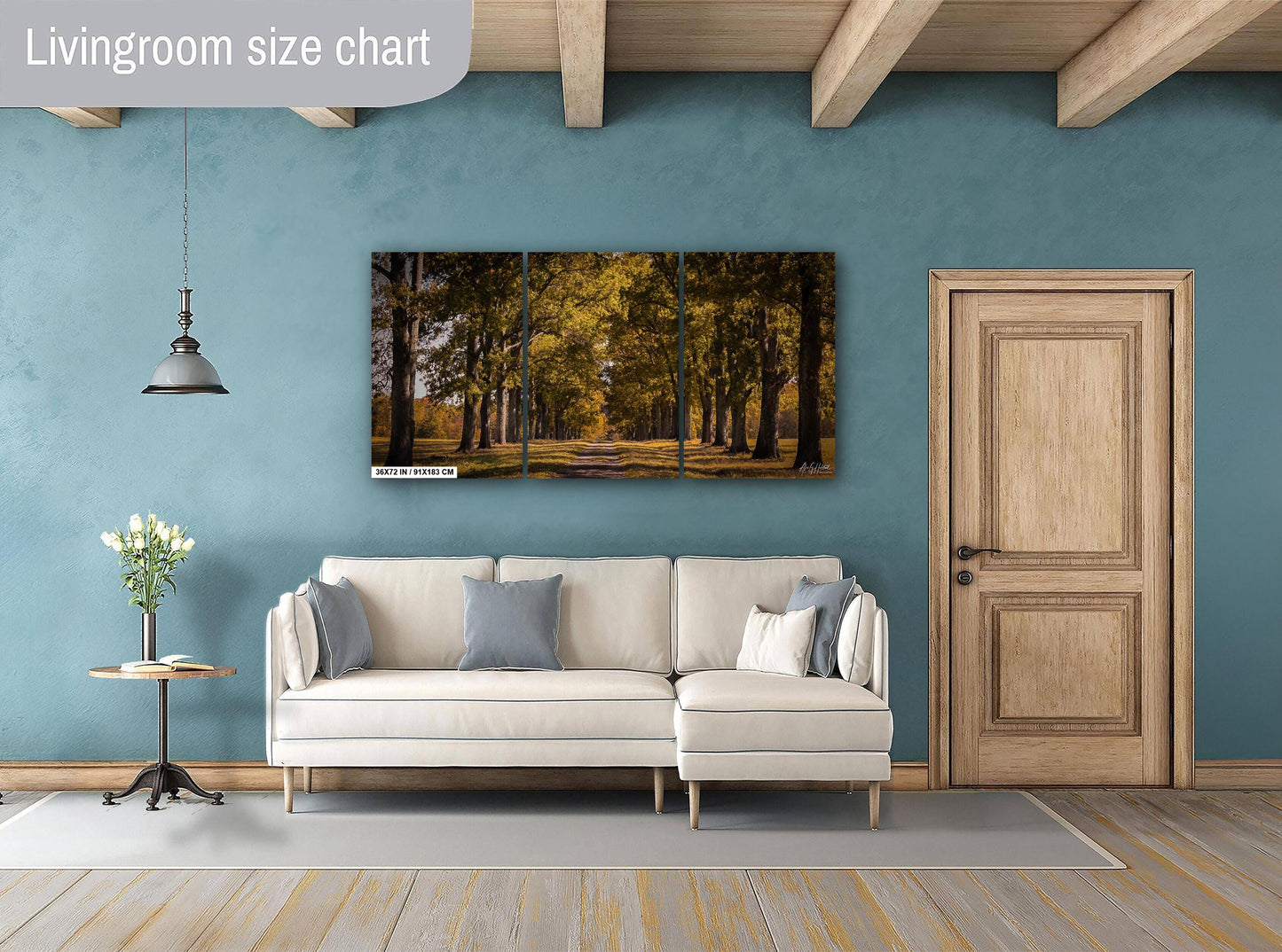 New Paltz Photography Print – Hudson Valley Wall Art | Sunlit Country Scene Canvas