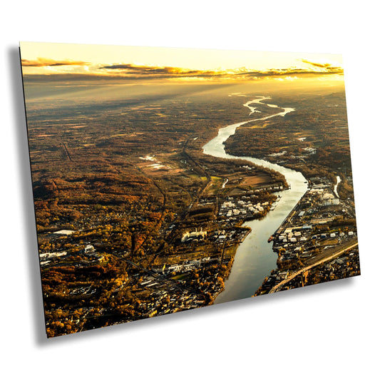 Hudson River Wall Art – Vivid Color Print Canvas | Elegant Metal Photo Print