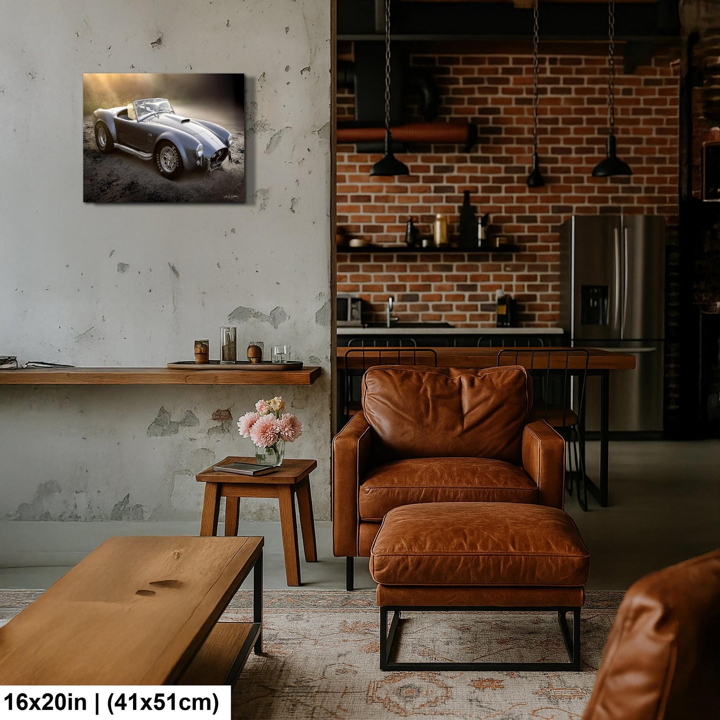 427 AC Cobra, Classic Muscle Car Print | V8 Racing Photography | Canvas, Metal, Photo Paper (8x10–16x20)