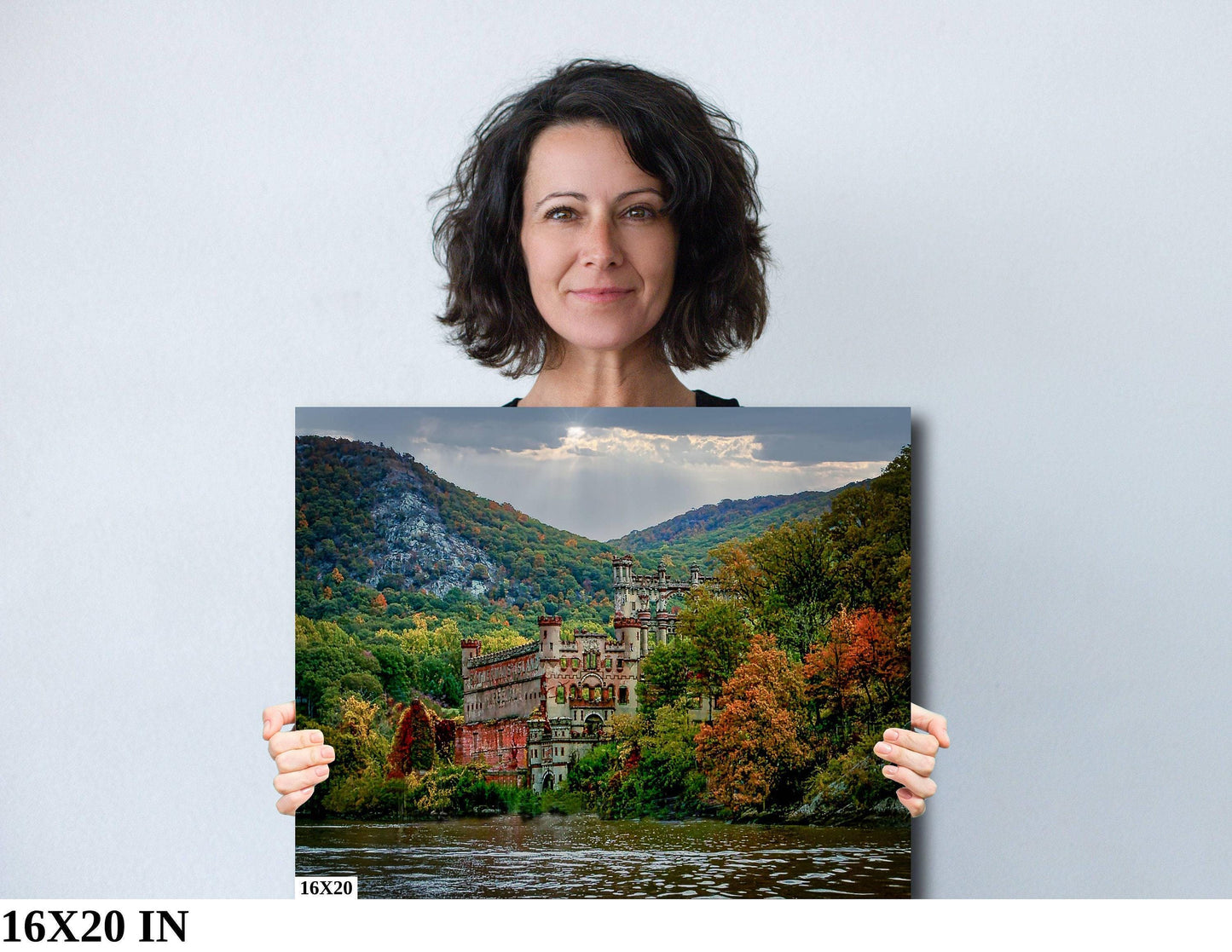 Bannerman's Island Castle Print – Hudson River Art | Fall River View Canvas