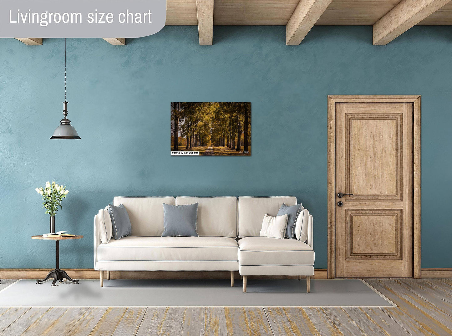 New Paltz Photography Print – Hudson Valley Wall Art | Sunlit Country Scene Canvas