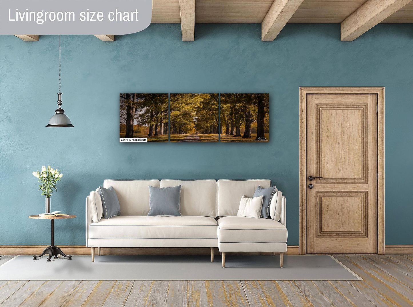 New Paltz Photography Print – Hudson Valley Wall Art | Sunlit Country Scene Canvas