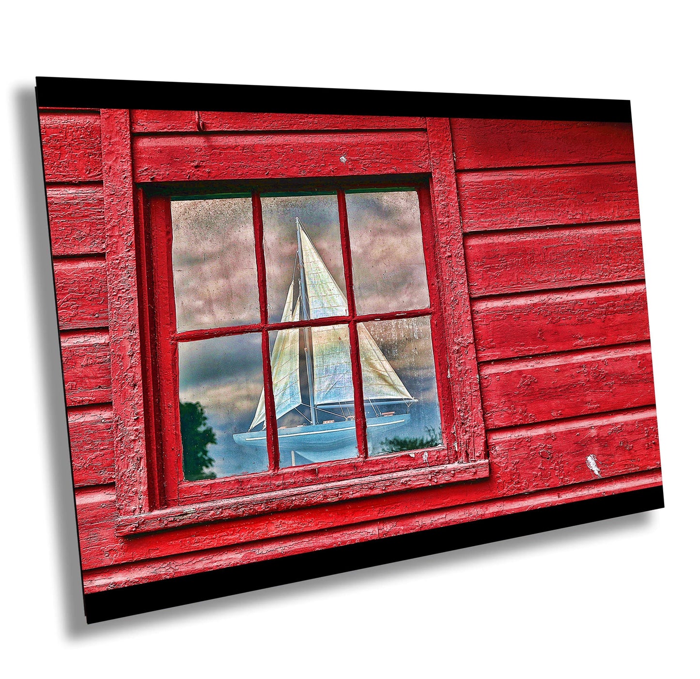 Sailboat Canvas Print – Erie Canal Art | Nautical Wall Decor | Ready to Hang Canvas