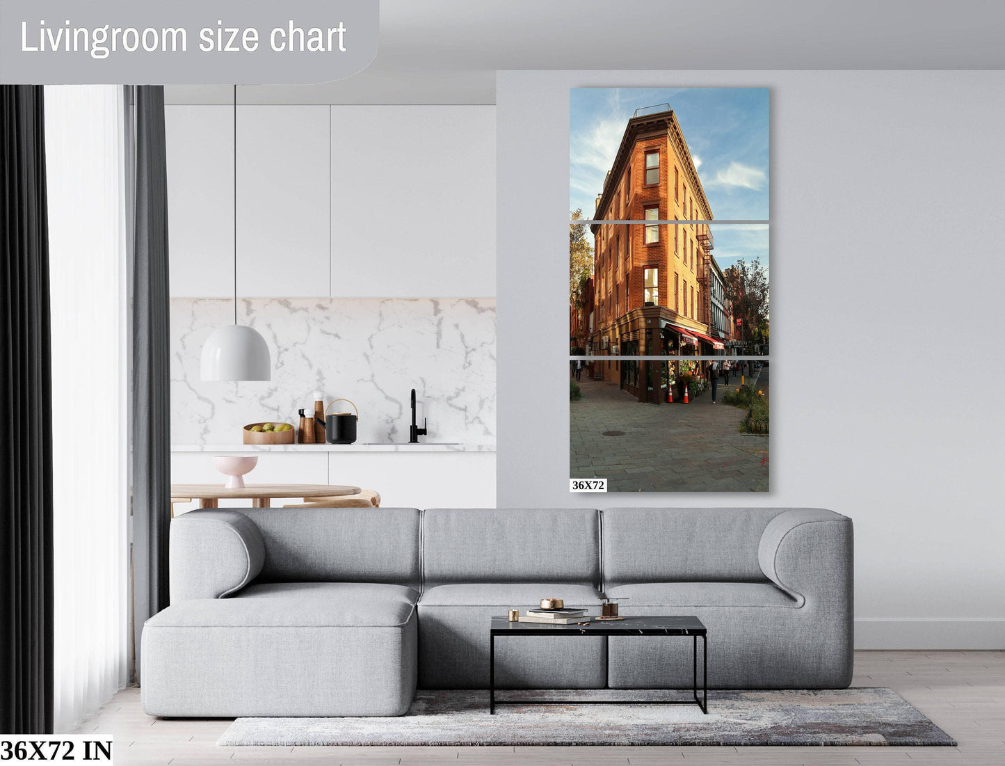 Manhattan Sunset Print - Vibrant Urban Nightscape Art | High End Wall Decor