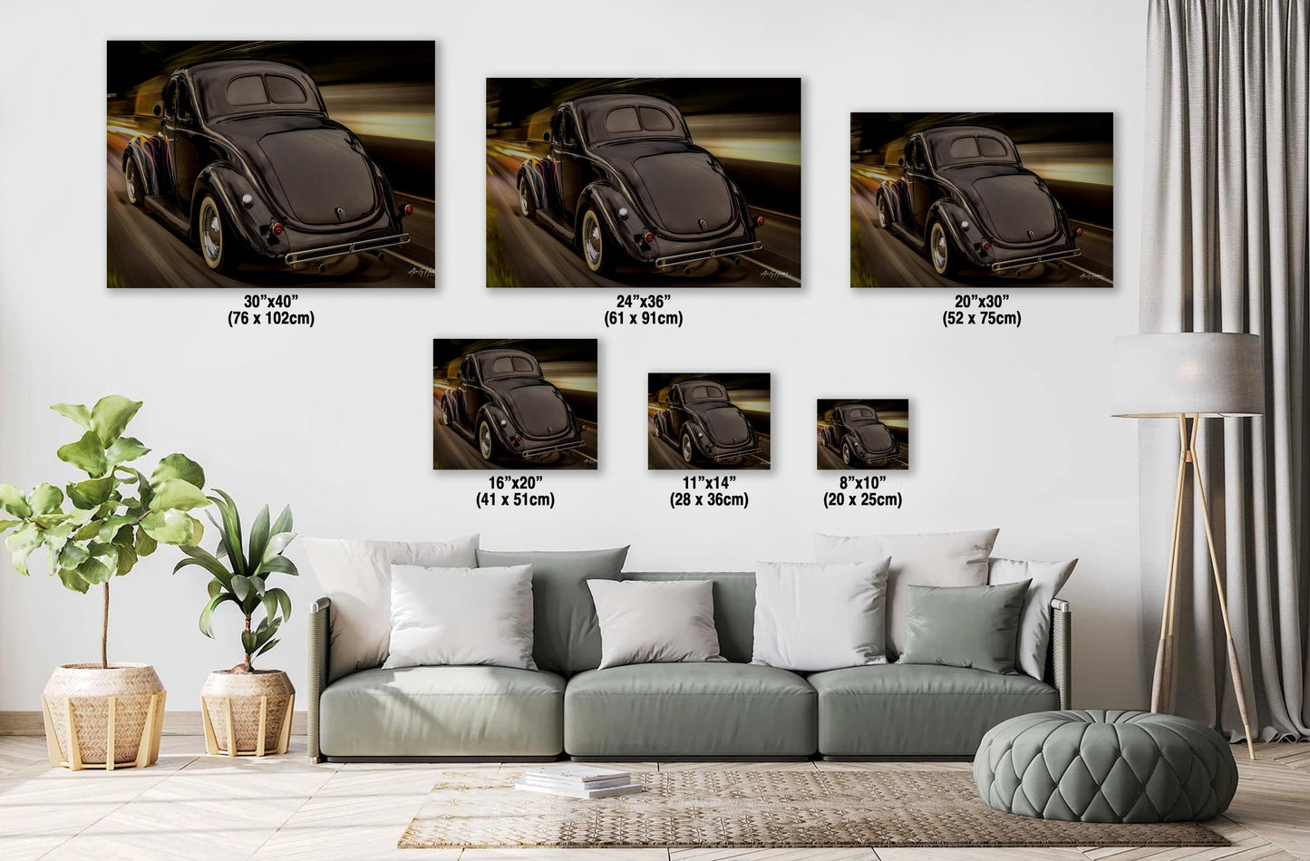 1936 Ford, Street Rod Art Print | Glossy Photo, Canvas, Metal Options - Sizes 8x10 11x14 16x20