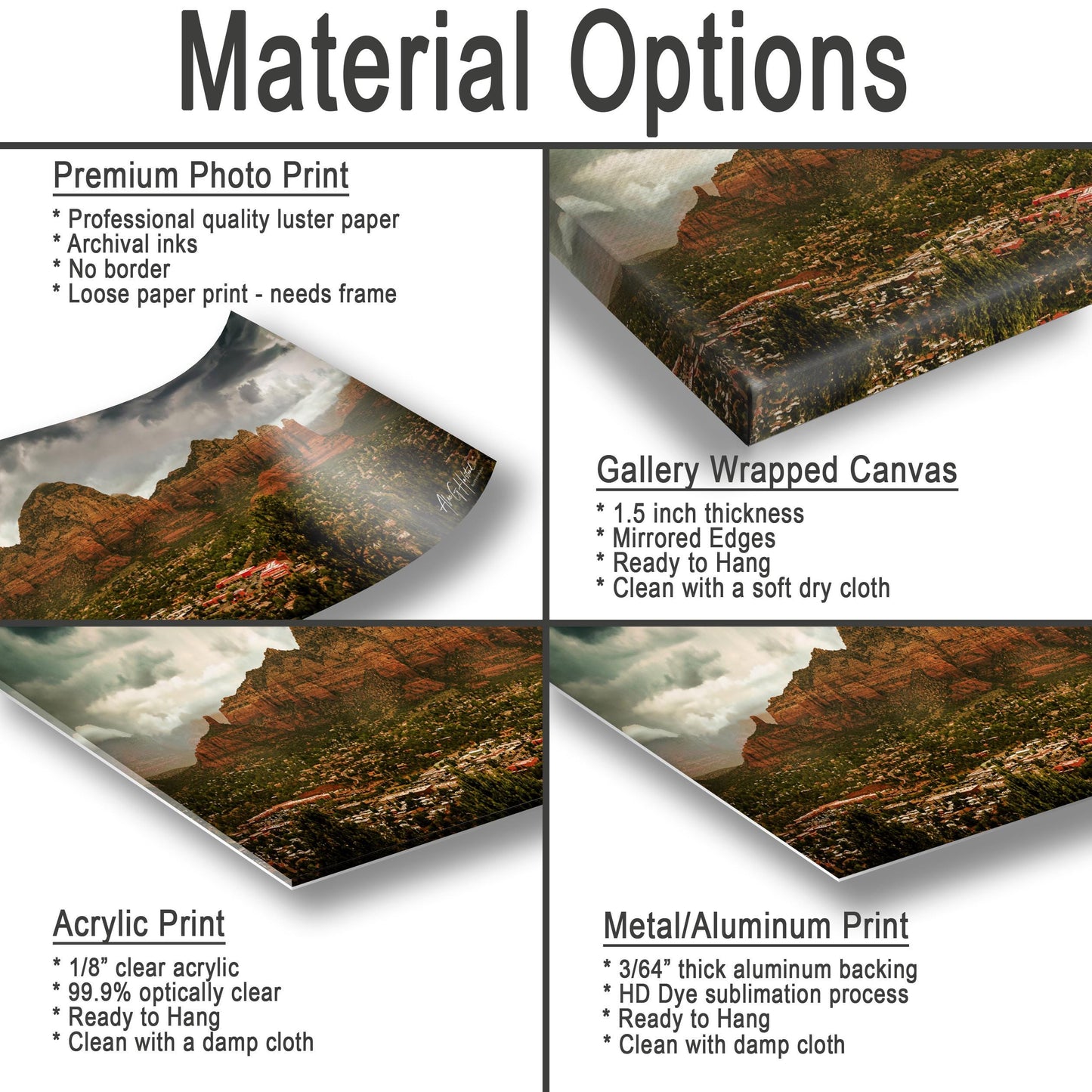 Sedona Metal Print – Arizona Wall Art | Thunder Mountain Red Rock Photography