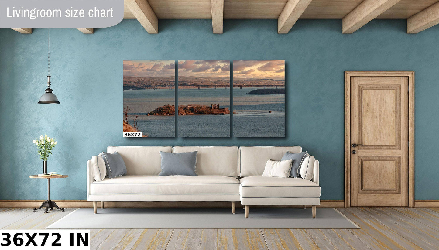 Bannerman's Castle Print - Hudson River Art | Ready to Hang Canvas & Metal