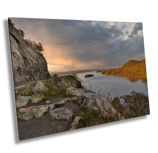 Hudson River Wall Art | Fall Colors Art on Ready to Hang Canvas – Hudson Valley Decor