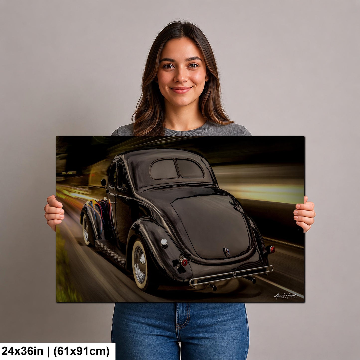 1936 Ford, Street Rod Art Print | Glossy Photo, Canvas, Metal Options - Sizes 8x10 11x14 16x20