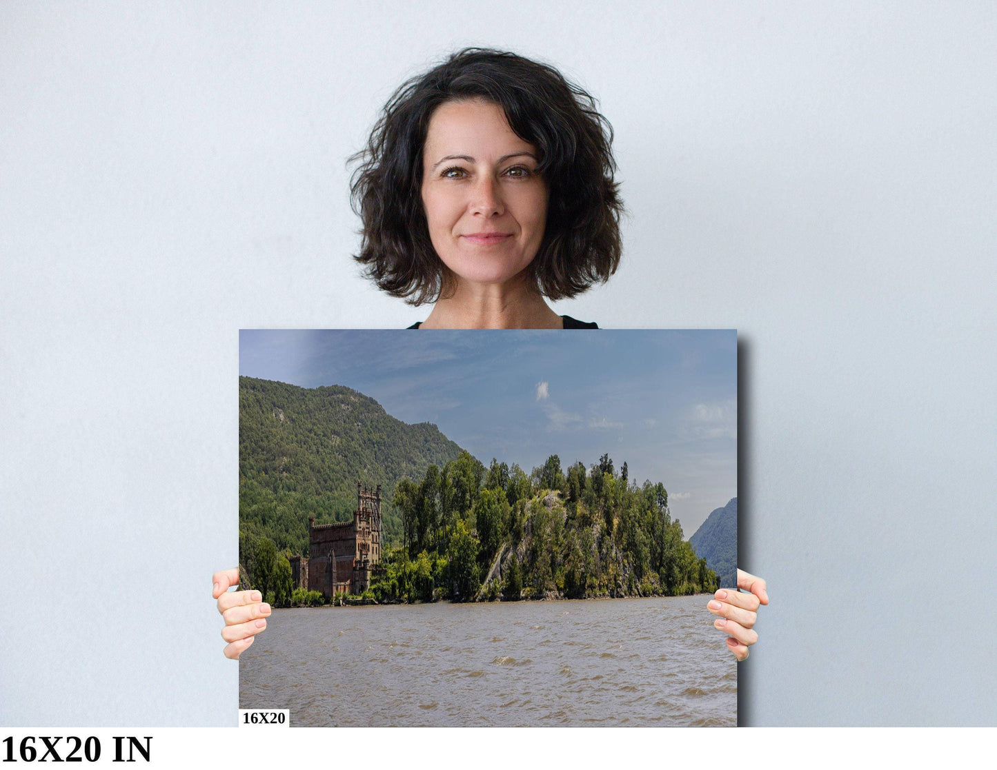 Bannerman's Castle Print - Hudson River Art | Panoramic Wall Decor Canvas