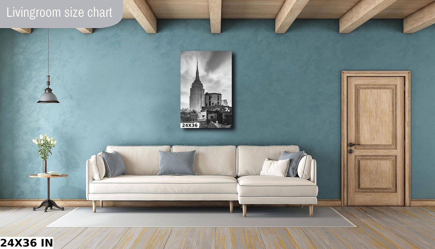 New York City Print – Black And White Photography Urban Wall Decor Poster