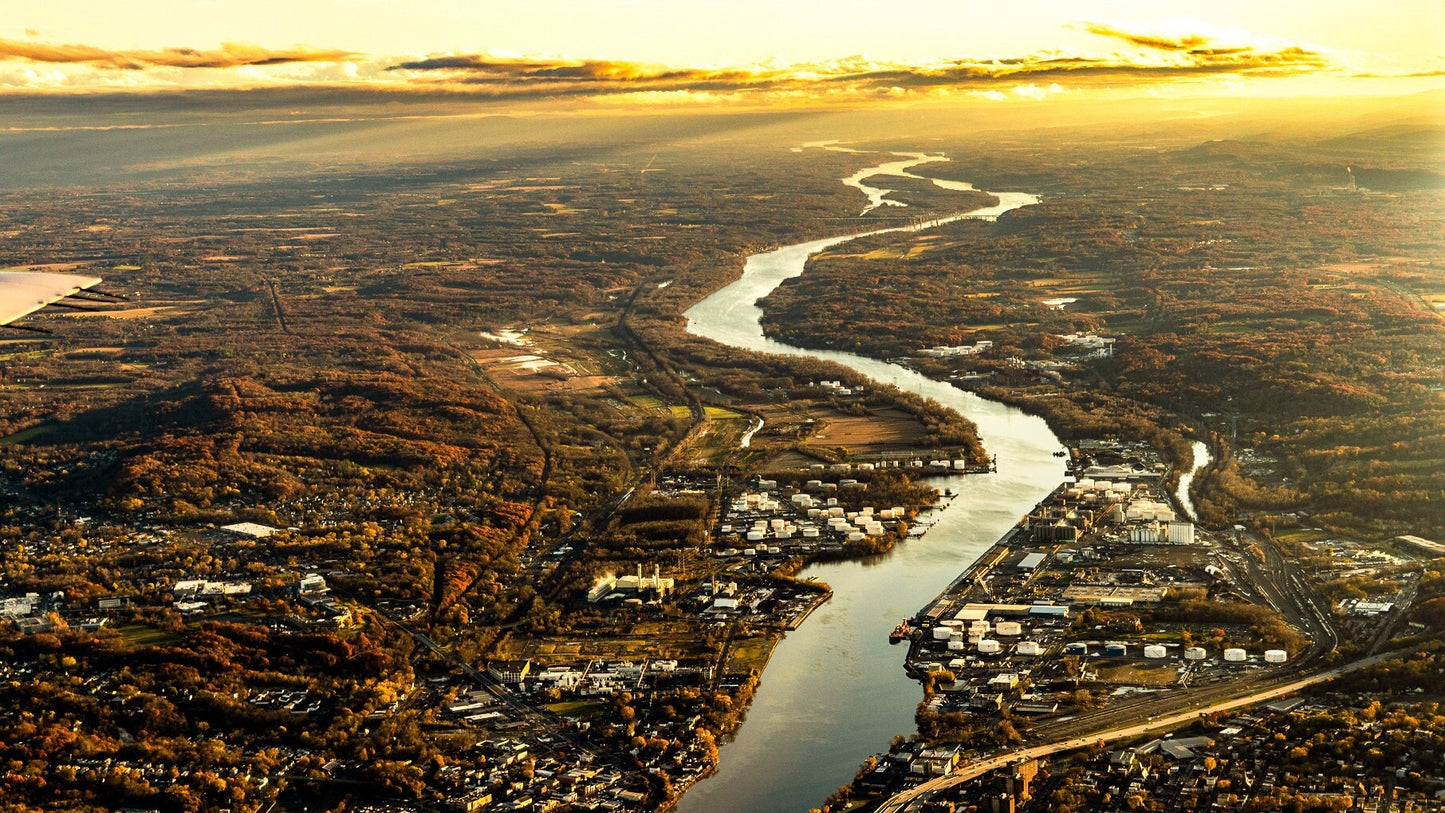 A view of the Hudson most never see color print canvas metal or acrylic wall art