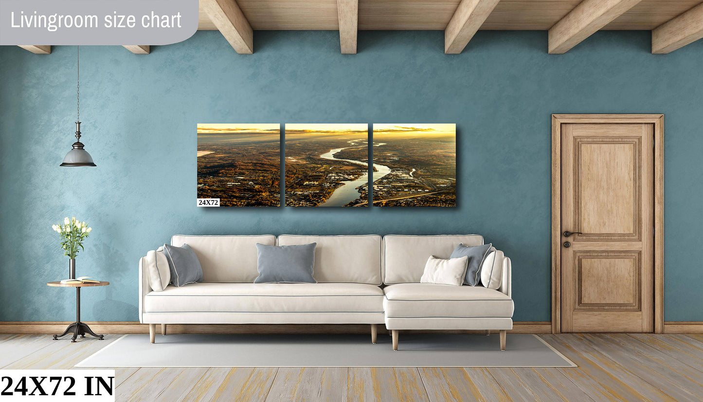 A view of the Hudson most never see color print canvas metal or acrylic wall art