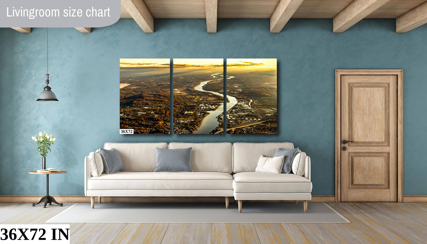 A view of the Hudson most never see color print canvas metal or acrylic wall art