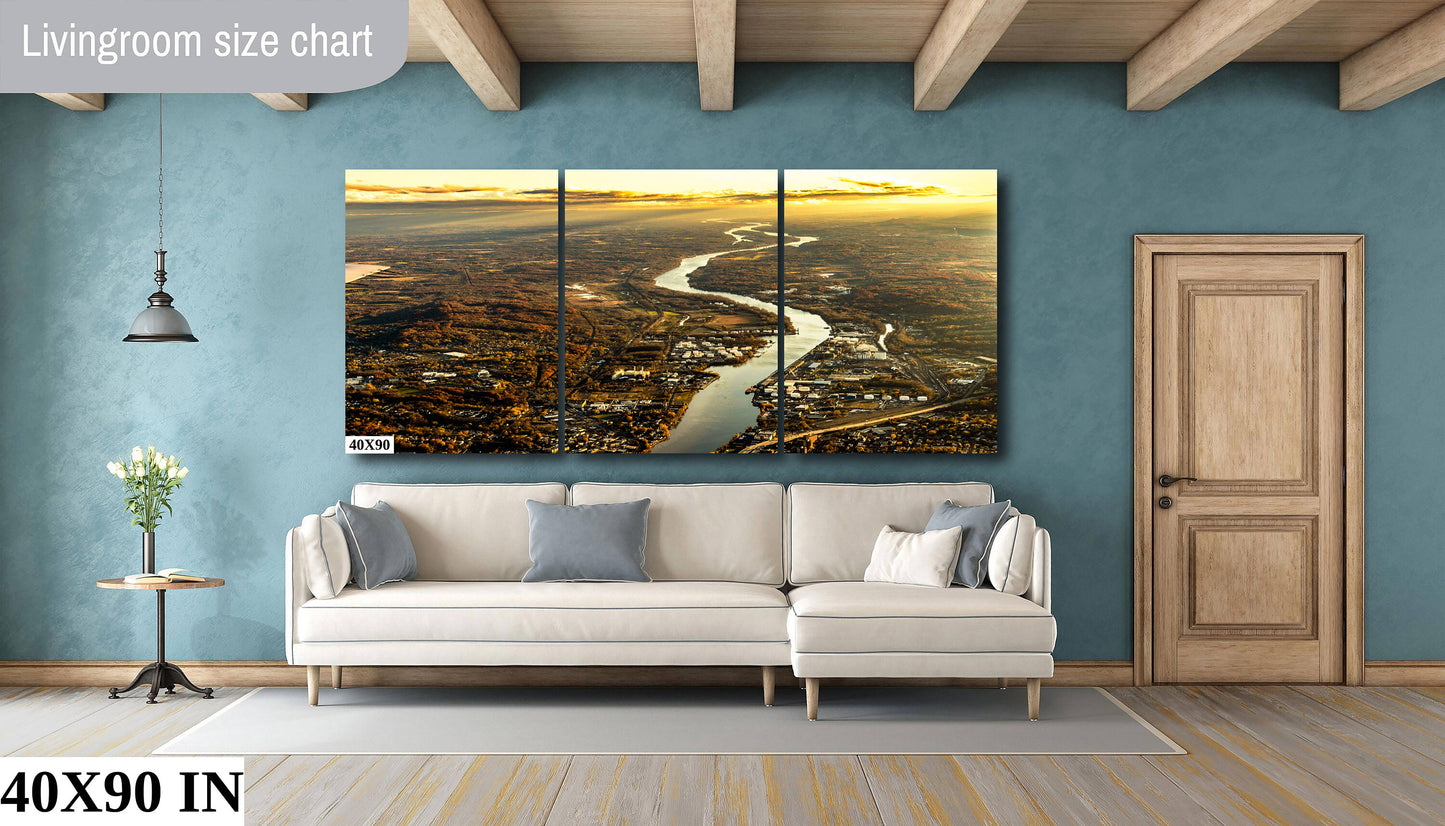 A view of the Hudson most never see color print canvas metal or acrylic wall art