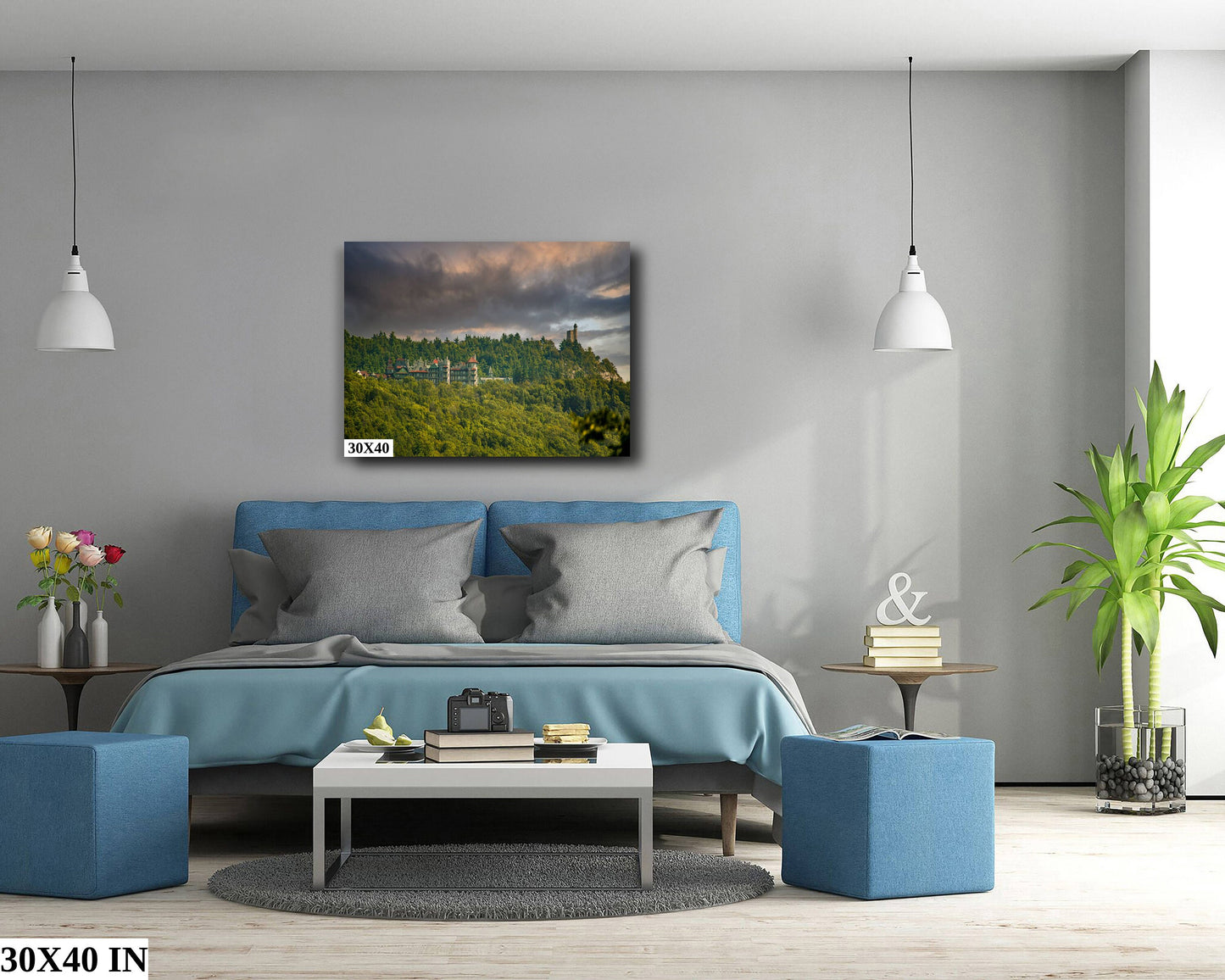 Mohonk Mountain House A view few ever see. Wall art canvas metal photography