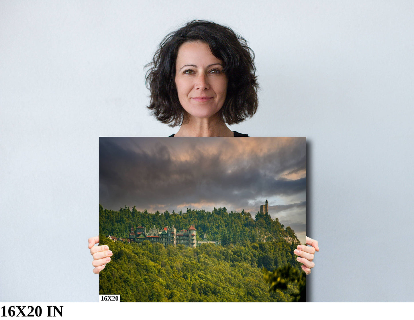 Mohonk Mountain House A view few ever see. Wall art canvas metal photography