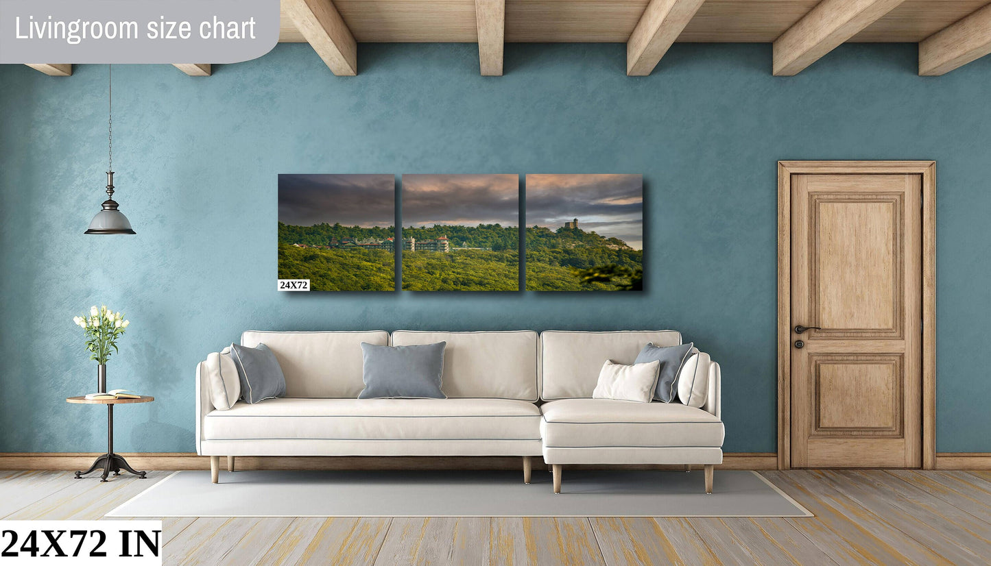 Mohonk Mountain House A view few ever see. Wall art canvas metal photography