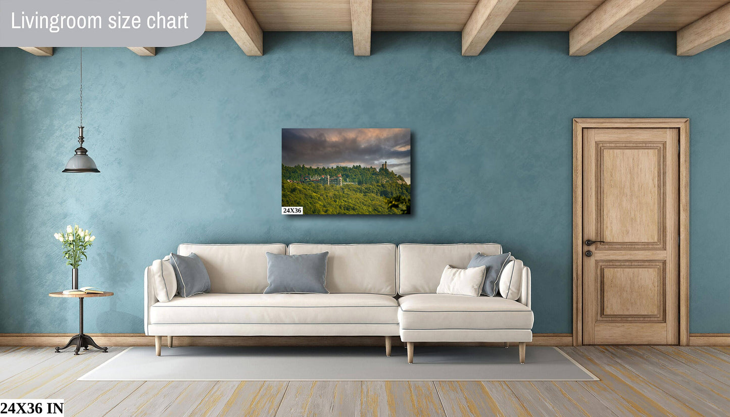 Mohonk Mountain House A view few ever see. Wall art canvas metal photography