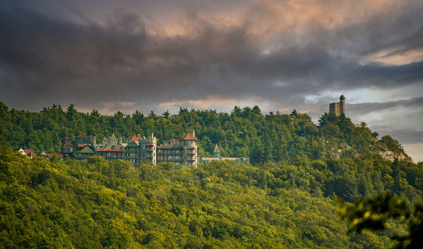 Mohonk Mountain House A view few ever see. Wall art canvas metal photography