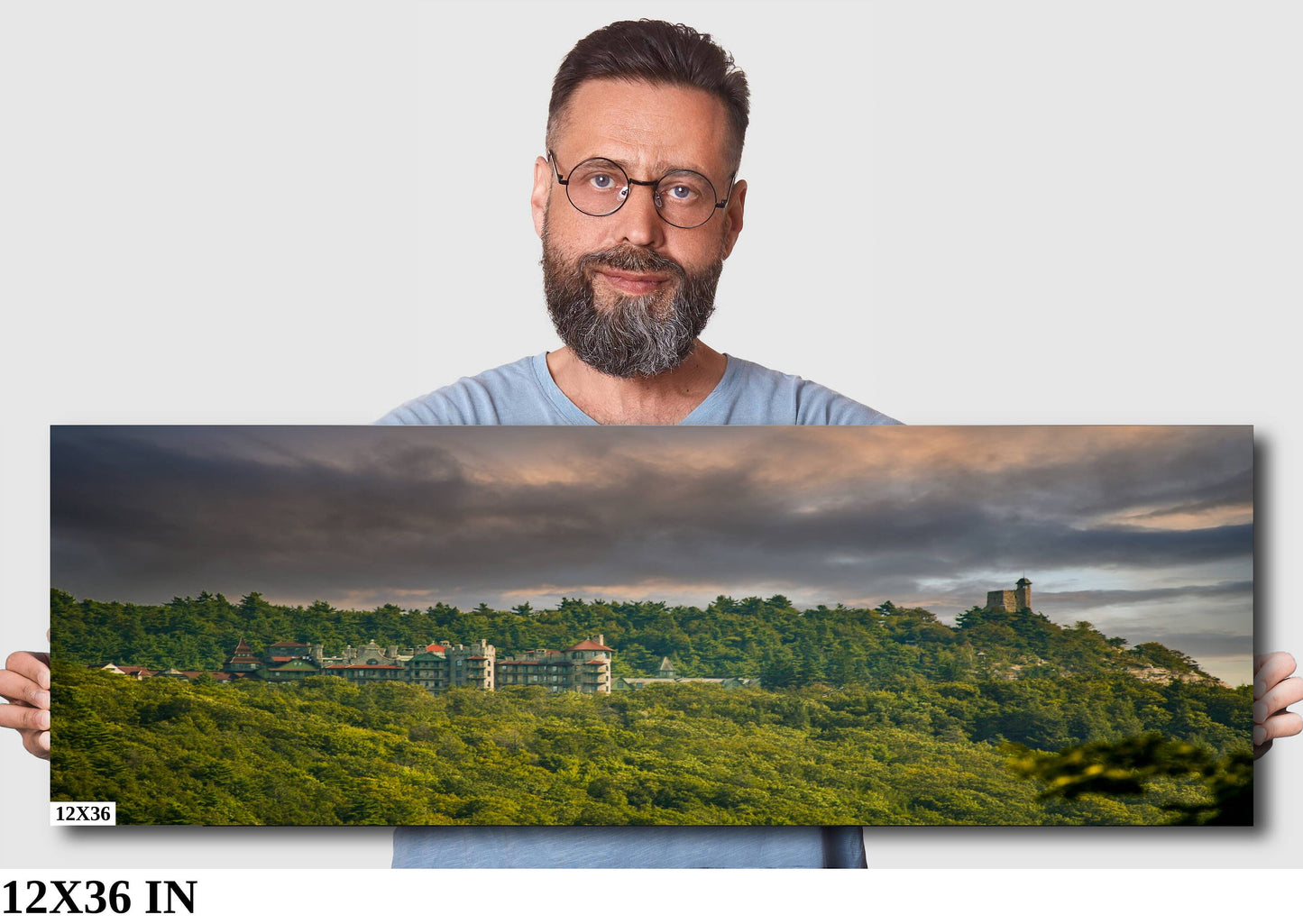 Mohonk Mountain House A view few ever see. Wall art canvas metal photography