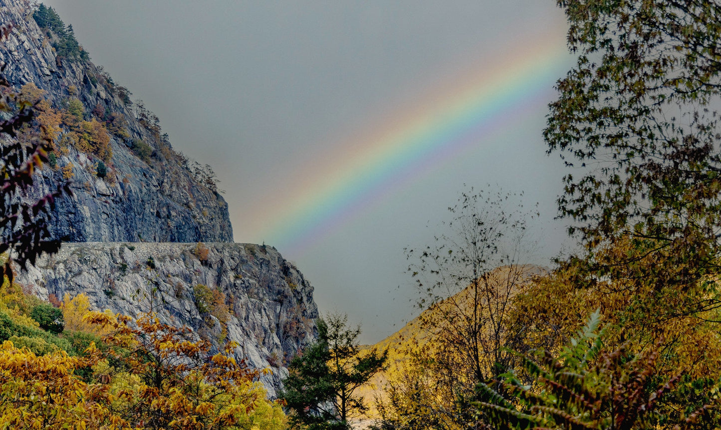 Rainbow from Storm King and 218 overlook wall art canvas metal and acrylic