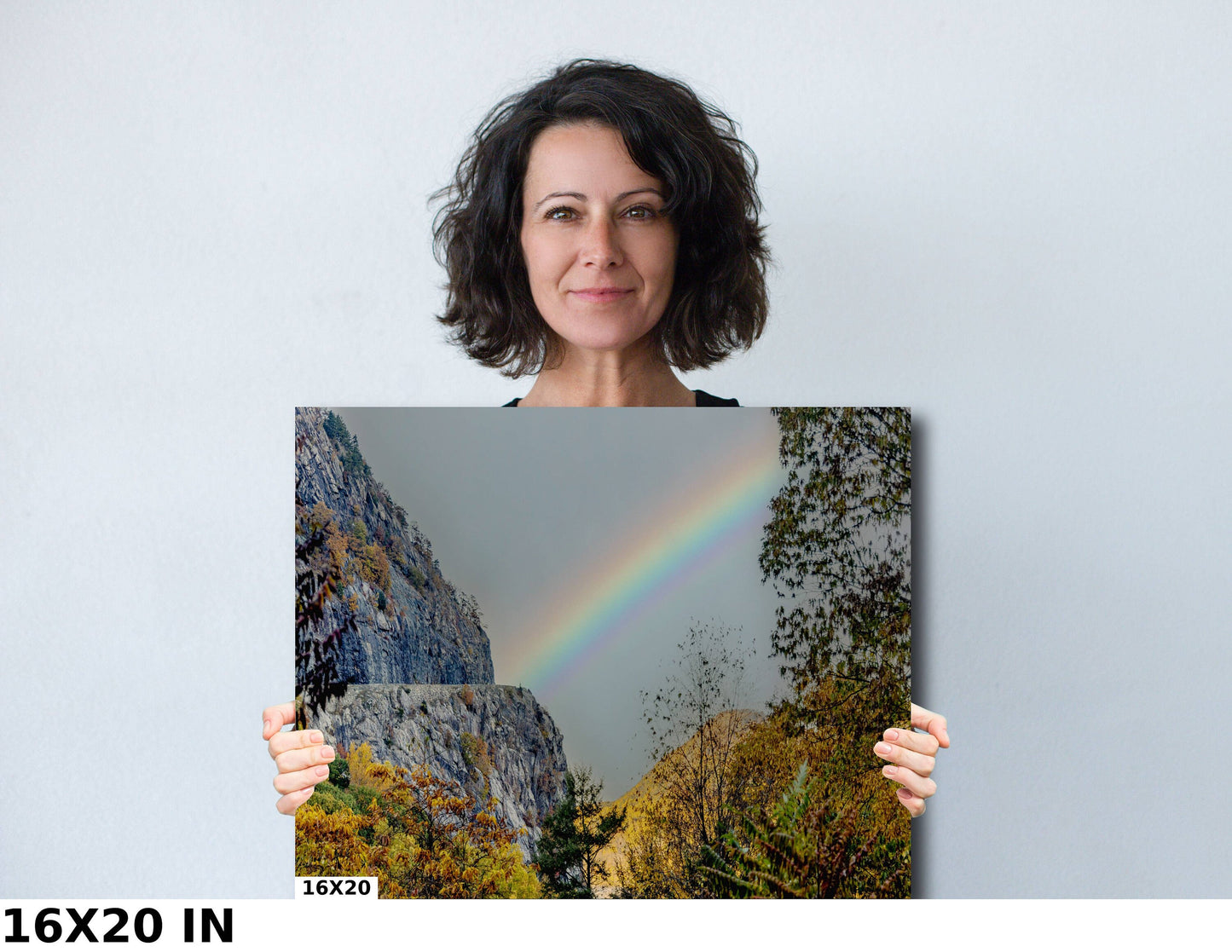 Rainbow from Storm King and 218 overlook wall art canvas metal and acrylic