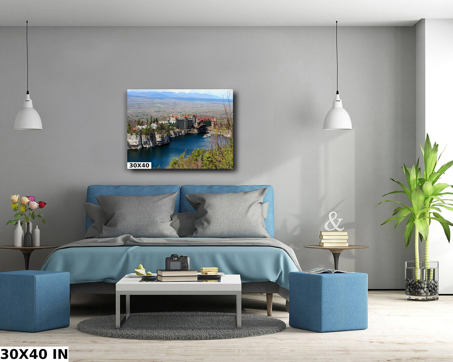 Mohonk Mountain House a gorgeous Hudson Valley icon. Wall art canvas metal photography